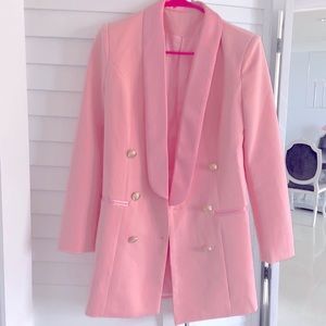 Over sized blazer - Balmain style with gold buttons size s-m